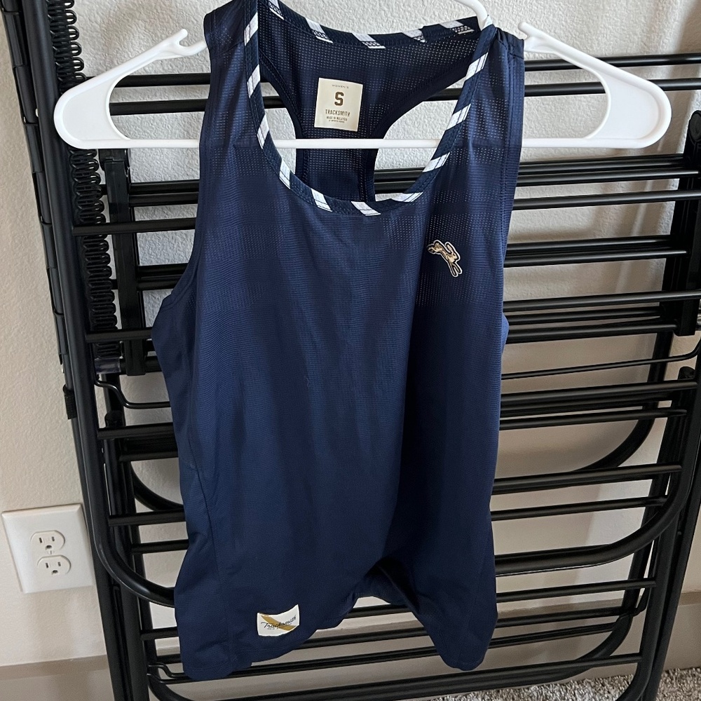 Tracksmith Twilight TankTop - Striped Neckline
